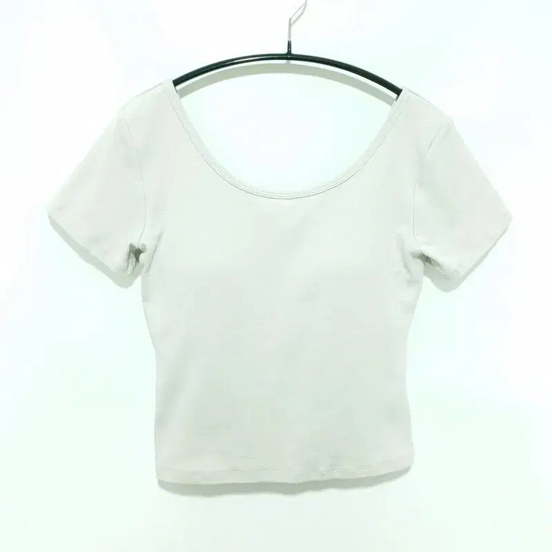 [BUNJANG] BLACKUP Crop Short-Sleeve T-Shirt / 블랙업 크롭 반팔 M_S2032