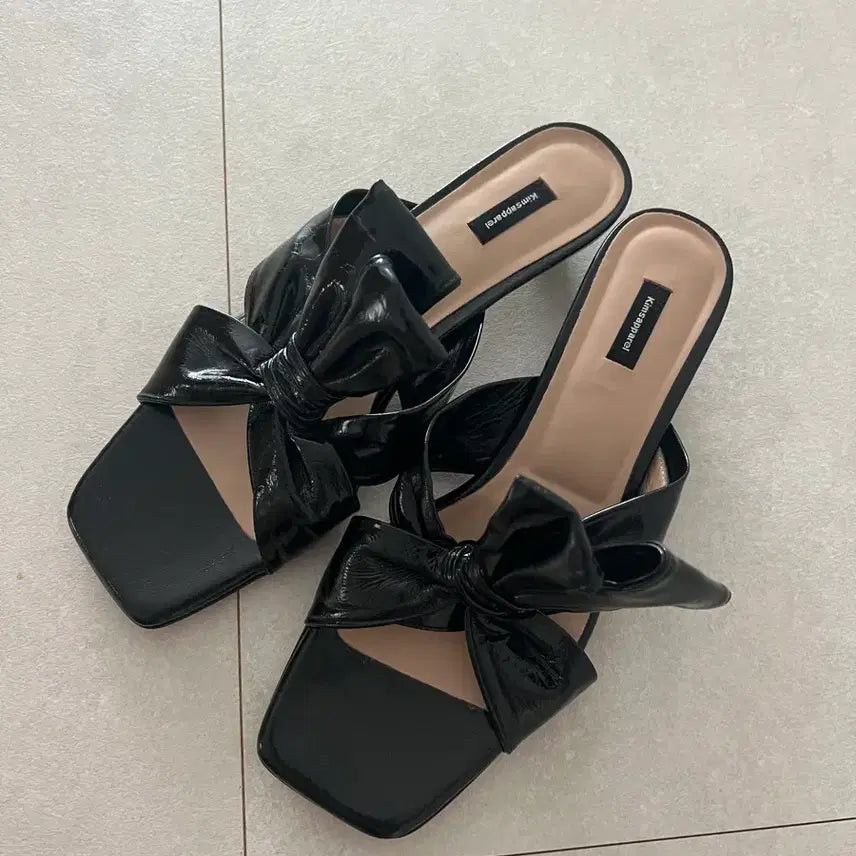 [BUNJANG] Kims Apparel Enamel Ballet Flats / 킴스어패럴 슈즈
