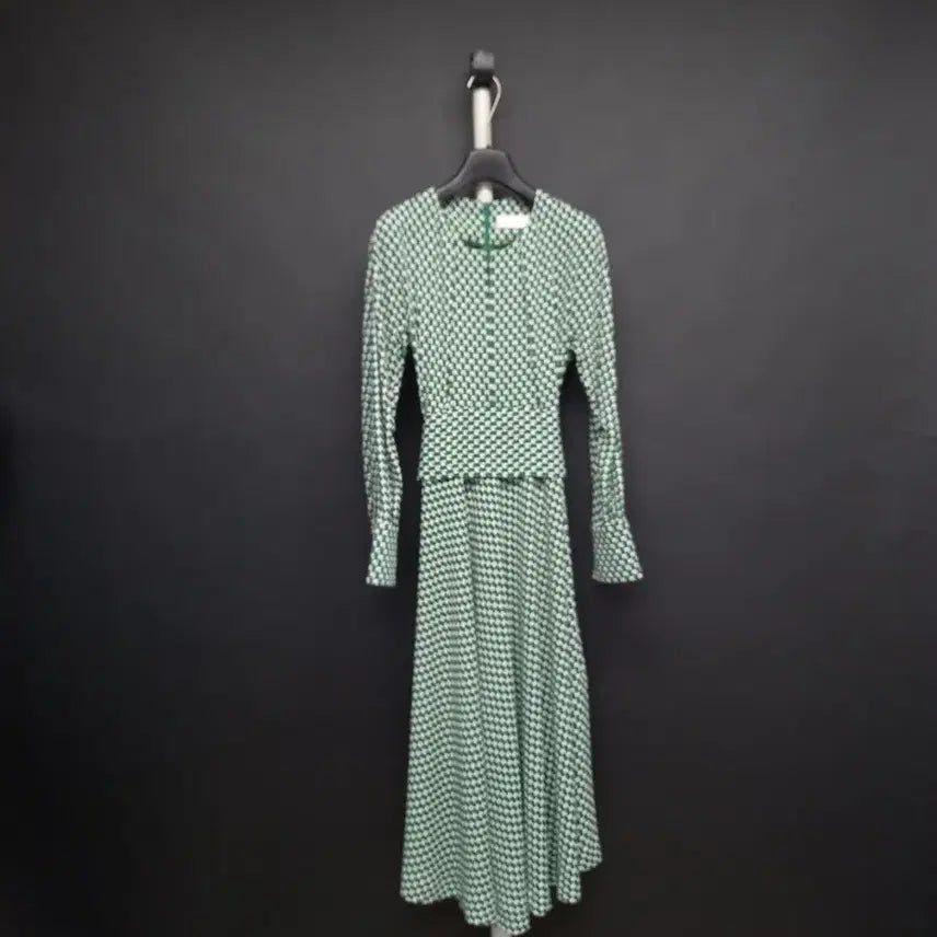 [BUNJANG] Balenciaga Spring/Summer/Fall Chiffon Maxi Long Dress Size 55 / 발렌시아 춘하 쉬폰 드레시핏  맥시 롱 원피스 55