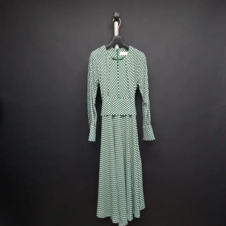 [BUNJANG] Balenciaga Spring/Summer/Fall Chiffon Maxi Long Dress Size 55 / 발렌시아 춘하 쉬폰 드레시핏  맥시 롱 원피스 55