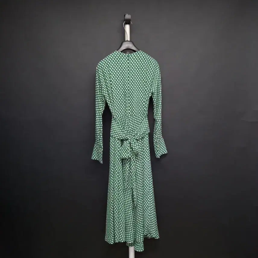[BUNJANG] Balenciaga Spring/Summer/Fall Chiffon Maxi Long Dress Size 55 / 발렌시아 춘하 쉬폰 드레시핏  맥시 롱 원피스 55