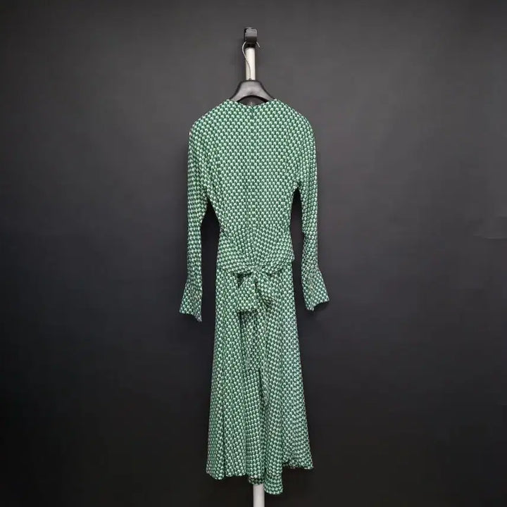 [BUNJANG] Balenciaga Spring/Summer/Fall Chiffon Maxi Long Dress Size 55 / 발렌시아 춘하 쉬폰 드레시핏  맥시 롱 원피스 55
