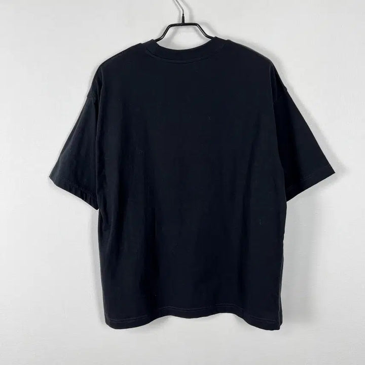 [BUNJANG] New Balance Oversized Black Round Neck Short Sleeve T-Shirt M / 뉴발란스 오버핏 블랙 라운드 반팔 티 티셔츠 여90 M 라덴 빈티지
