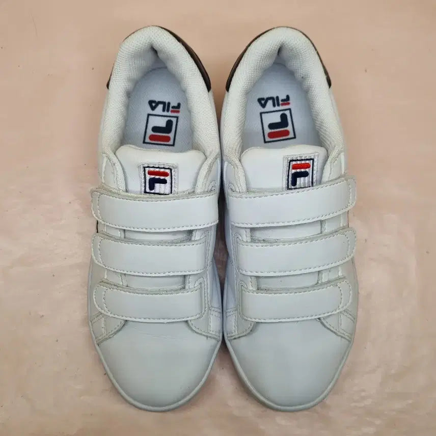 [BUNJANG] Fila Court Deluxe Velcro Sneakers 235 / 휠라 코트디럭스 벨크로 운동화 235
