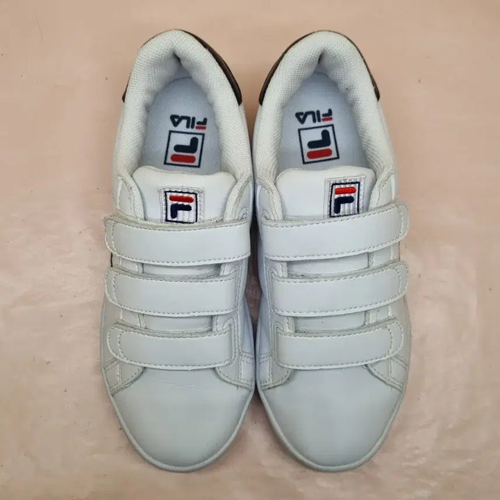 [BUNJANG] Fila Court Deluxe Velcro Sneakers 235 / 휠라 코트디럭스 벨크로 운동화 235