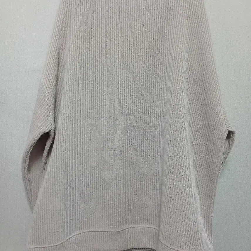 [BUNJANG] Ribbed Knit Sweatshirt T-Shirt / 알(R) 골지 니트 맨투맨 티셔츠