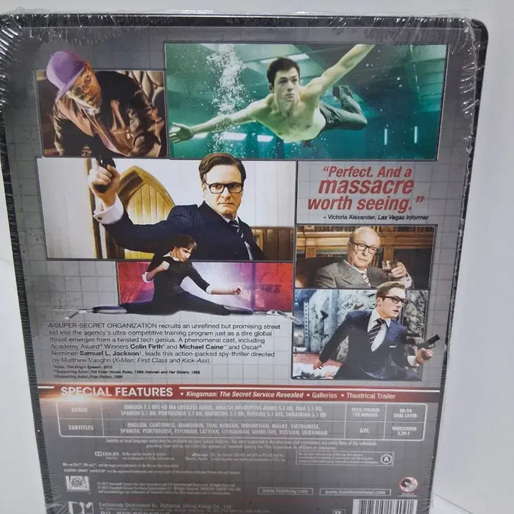 [BUNJANG] Kingsman: The Secret Service Blu-ray Steelbook (Sealed) / (미개봉)킹스맨 시크릿 에이전트 블루레이 스틸북