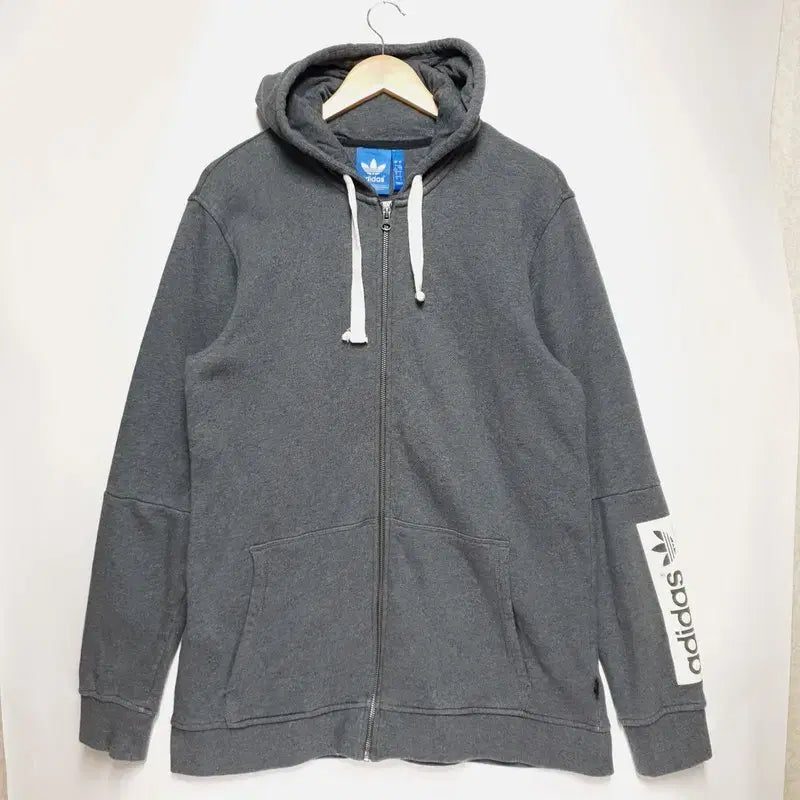 [BUNJANG] Adidas Hooded Zip-Up Jacket L / 아디다스 후드집업 L