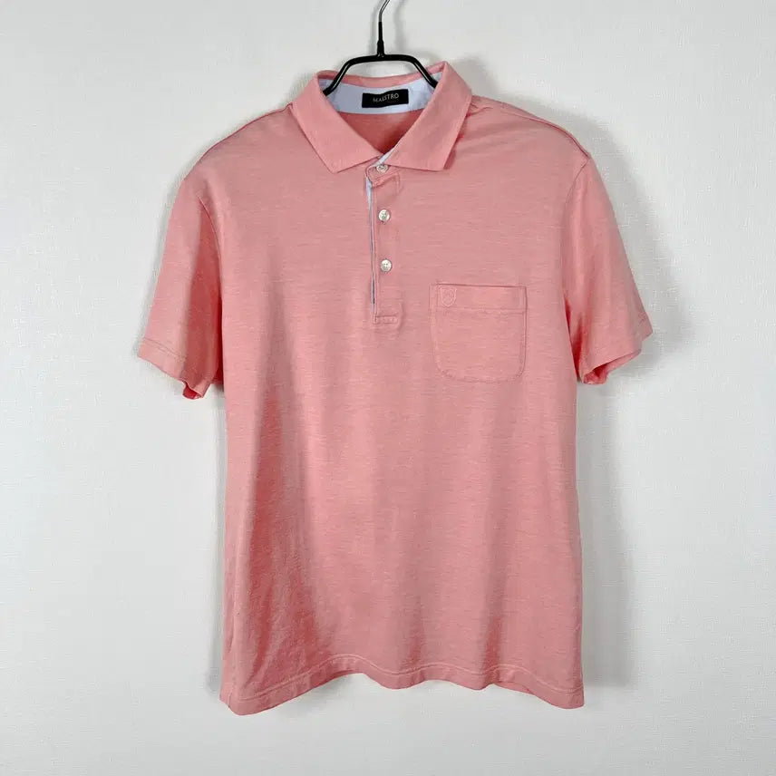 [BUNJANG] Maestro Collar Short-Sleeve T-Shirt Men&