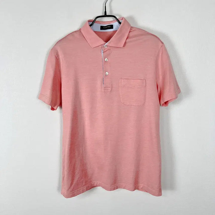 [BUNJANG] Maestro Collar Short-Sleeve T-Shirt Men&