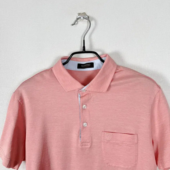 [BUNJANG] Maestro Collar Short-Sleeve T-Shirt Men&