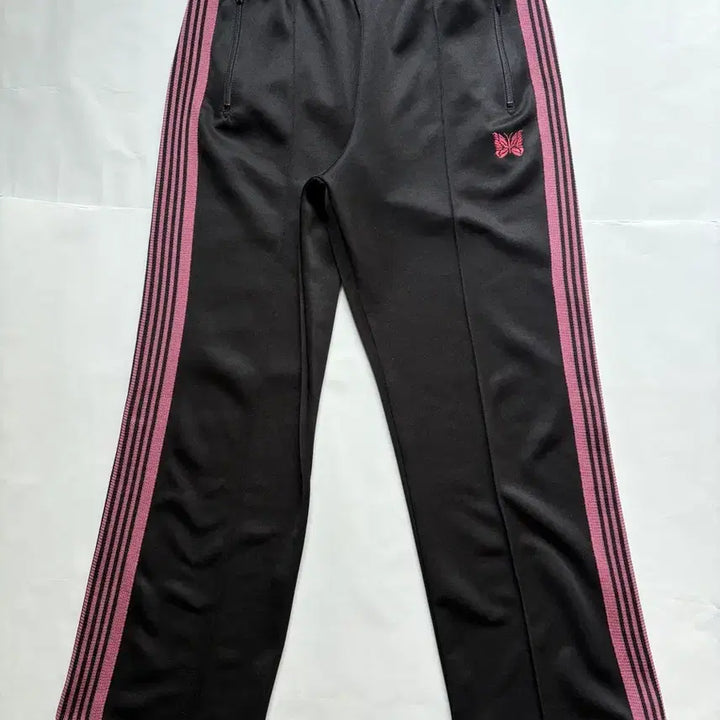 [BUNJANG] Needles Track Pants - Black/Pink (M) / 니들스 트랙 팬츠