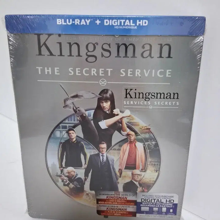 [BUNJANG] Kingsman: The Secret Service Blu-ray Steelbook (Sealed) / (미개봉)킹스맨 시크릿 에이전트 블루레이 스틸북