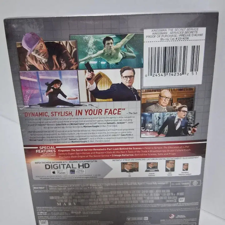 [BUNJANG] Kingsman: The Secret Service Blu-ray Steelbook (Sealed) / (미개봉)킹스맨 시크릿 에이전트 블루레이 스틸북