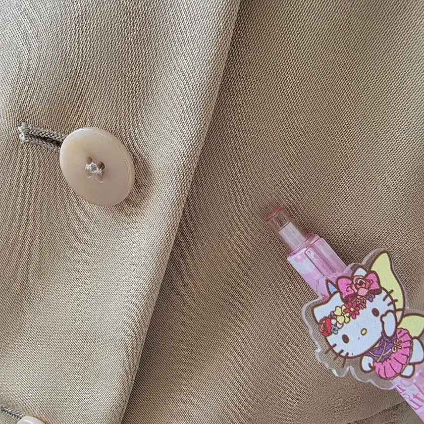 [BUNJANG] Beige Collarless Jacket / 베이지 노카라 자켓