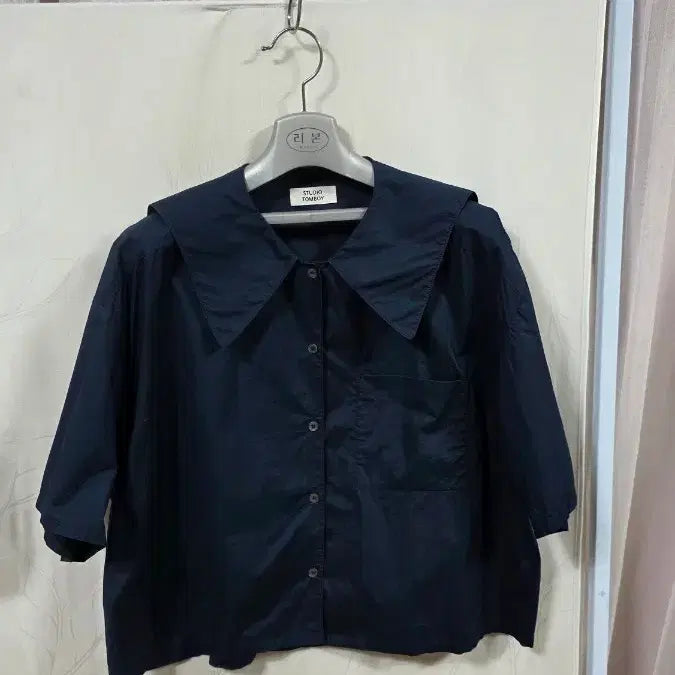 [BUNJANG] Studio Tomboy Sailor Collar Blouse / 스튜디오톰보이카라블라우스(free)