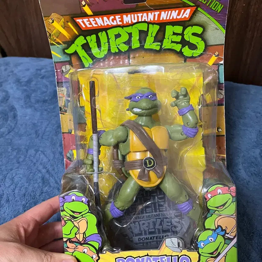[BUNJANG] Donatello Ninja Turtles Figure - Classic Collection (Sealed) / 닌자거북이 피규어