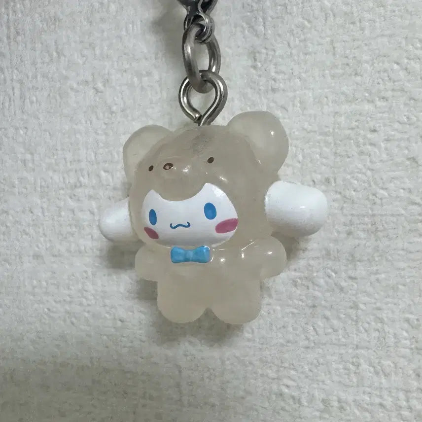 [BUNJANG] Sanrio Cinnamoroll Latte Bear Megjilushi Keyring (Unsealed) / 단순개봉 ) 산리오 라떼쿠마 메지루시 시나모롤 키링