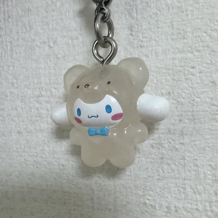 [BUNJANG] Sanrio Cinnamoroll Latte Bear Megjilushi Keyring (Unsealed) / 단순개봉 ) 산리오 라떼쿠마 메지루시 시나모롤 키링
