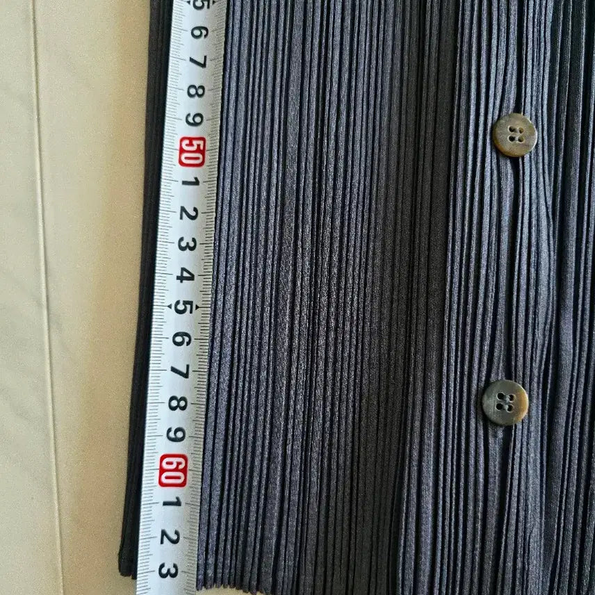 [BUNJANG] Pleats Please Shirting Jacket - Gray, Size 3 / 플리츠 플리즈 셔츠 자켓