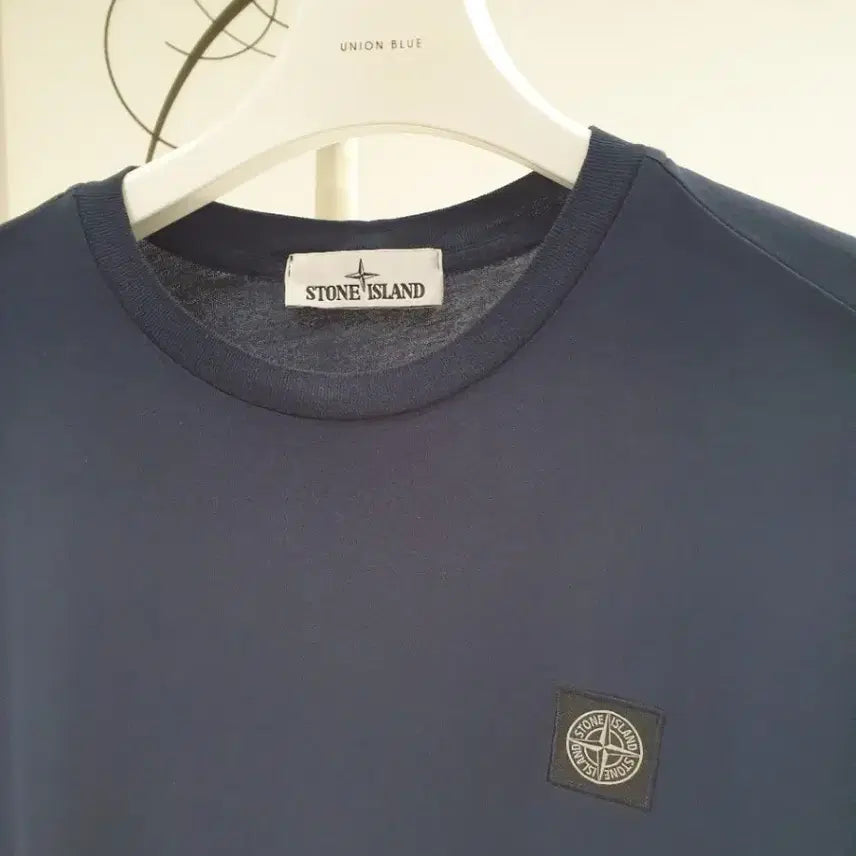 [BUNJANG] Stone Island Navy Short-Sleeve T-Shirt / 스톤아일랜드 네이비 반팔 티셔츠