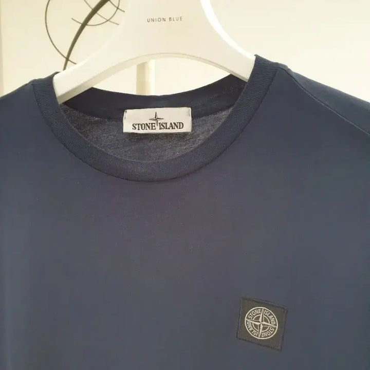 [BUNJANG] Stone Island Navy Short-Sleeve T-Shirt / 스톤아일랜드 네이비 반팔 티셔츠
