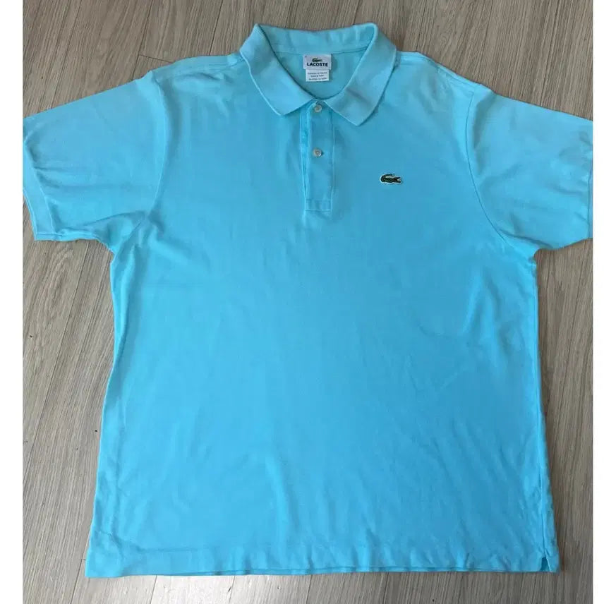 [BUNJANG] Lacoste Mint Collar T-shirt Size 6 / 라코스테 민트  카라티예요  6 사이즈
