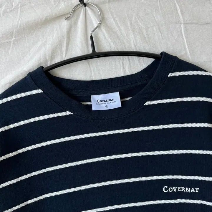 [BUNJANG] Covenat Stripe Long Sleeve T-Shirt / 커버낫 스트리이프 롱슬리브