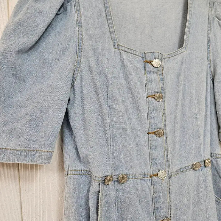 [BUNJANG] Mermaid Denim Dress / 51. 머메이드 데님 원피스