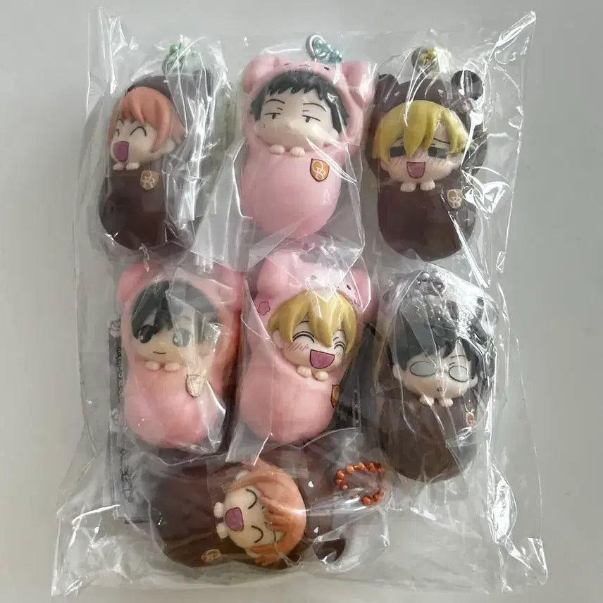 [SOLD OUT] 일괄) 오란고교 포대기 가챠 7종