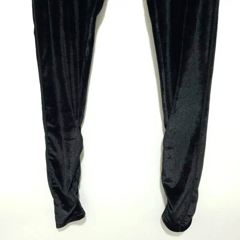 [BUNJANG] Skechers Velour Color-Block Leggings / 스케쳐스 벨루어 배색 레깅스 70