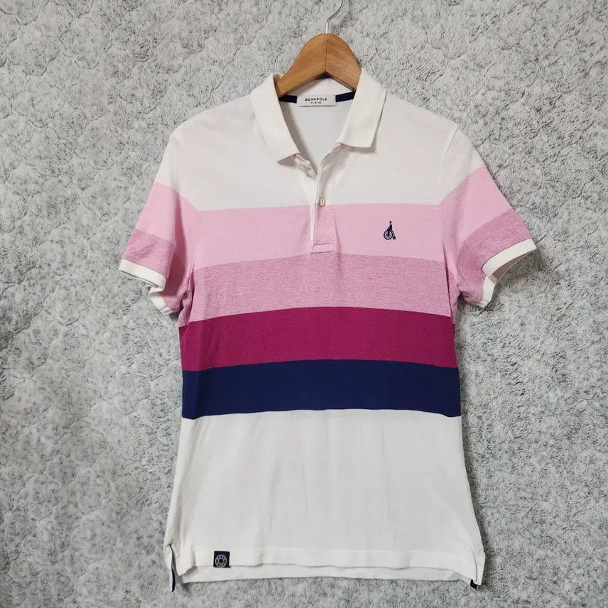 [BUNJANG] Beanpole Slim Fit Short Sleeve Polo Shirt Size 100 / 624A [100] 빈폴 슬림 반팔 카라티