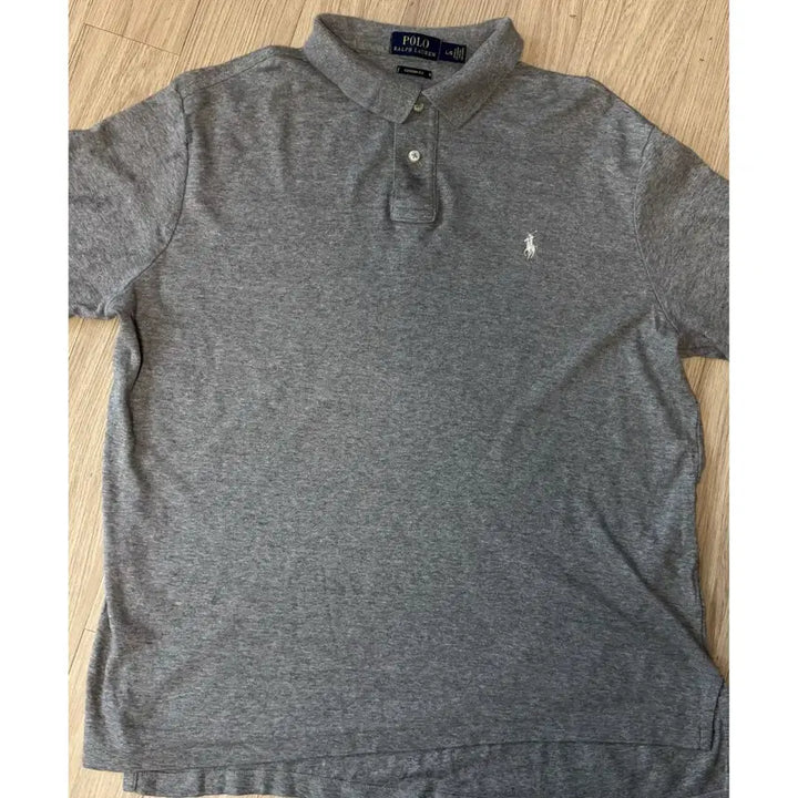 [BUNJANG] Polo Ralph Lauren Grey Polo Shirt L Size / 폴로 랄프로렌  그레이 카라티  L 사이즈