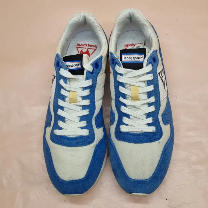 [BUNJANG] Le Coq Sportif Turbo Classic Blue Sneakers 250 / 르꼬끄 터보클래식 블루 운동화250