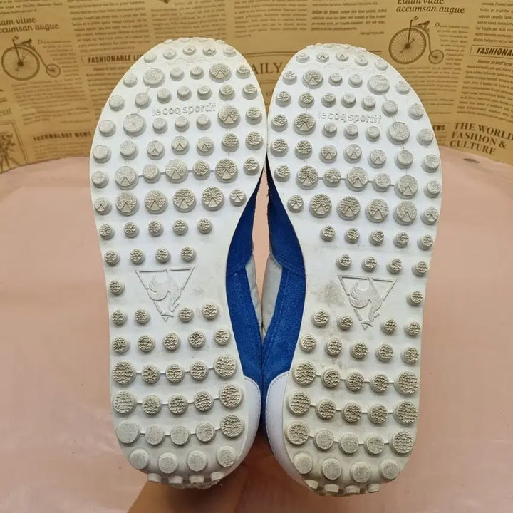 [BUNJANG] Le Coq Sportif Turbo Classic Blue Sneakers 250 / 르꼬끄 터보클래식 블루 운동화250
