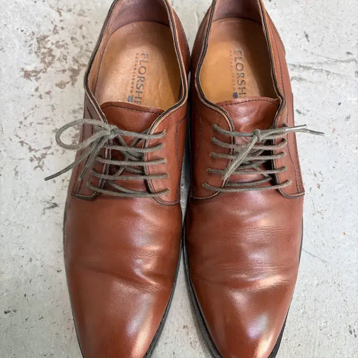 [BUNJANG] Floshe Brown Leather Men&