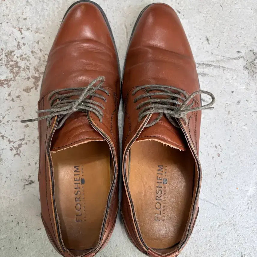 [BUNJANG] Floshe Brown Leather Men&