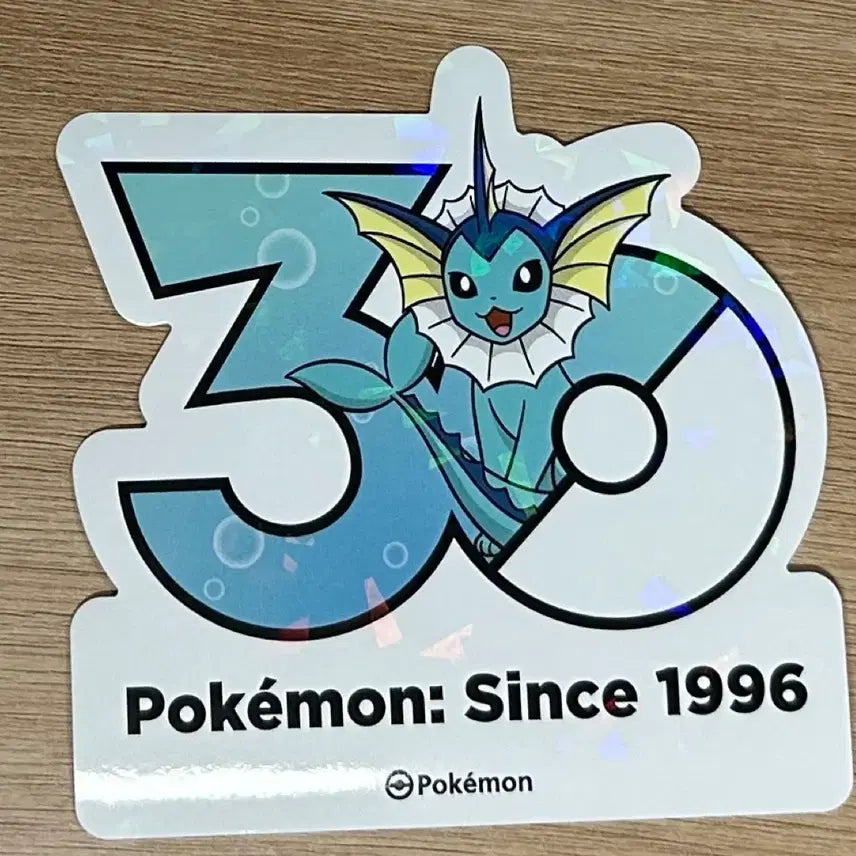 [SOLD OUT] [포켓몬 30주년 기념 로고 스티커]샤미드
