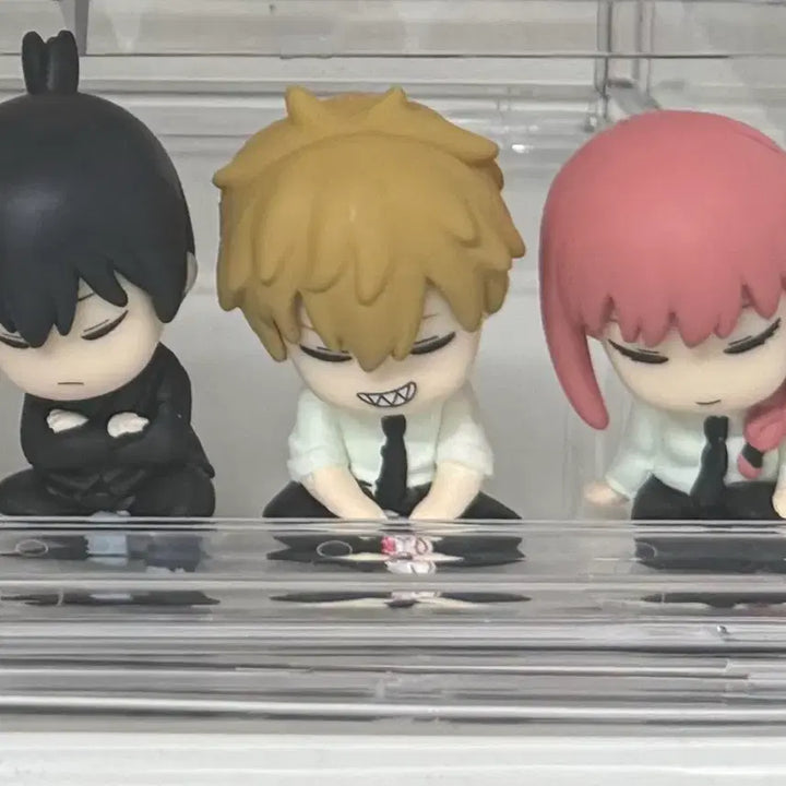 [BUNJANG] Chainsaw Man Shoulder Cushion Gacha Figures (Denji, Makima, Aki) Bundle / 체인소맨 어깨쿵 가챠(덴찌 마키마 아키)
