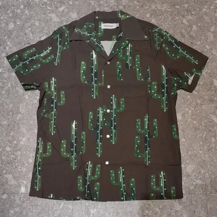 [BUNJANG] Saintpain Bowling Open Collar Shirt M / 세인트페인 볼링 오픈카라 셔츠 (M)