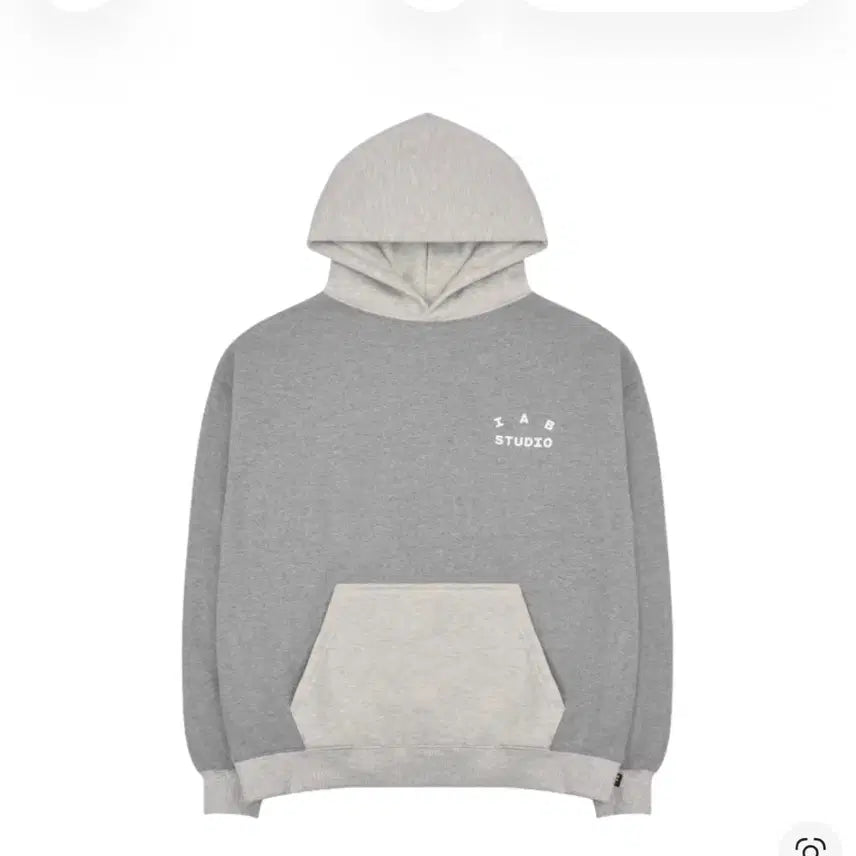 [BUNJANG] IAB Studio Dual Gray Hoodie L / IAB 스튜디오 듀얼그레이 L