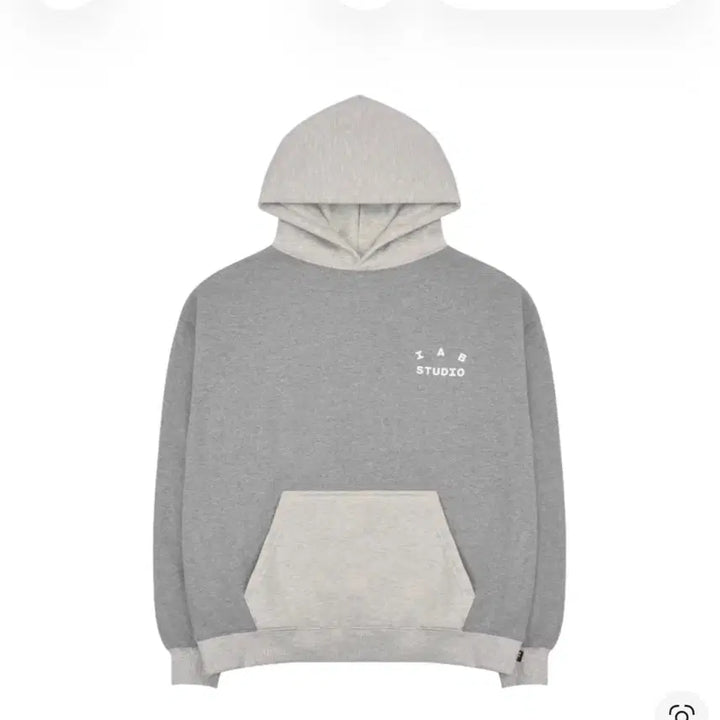 [BUNJANG] IAB Studio Dual Gray Hoodie L / IAB 스튜디오 듀얼그레이 L