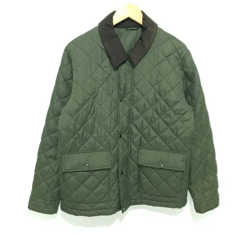 [BUNJANG] TOPTEN Corduroy Collar Quilting Jacket / 탑텐 코듀로이 카라 퀄팅 자켓 105_W0642