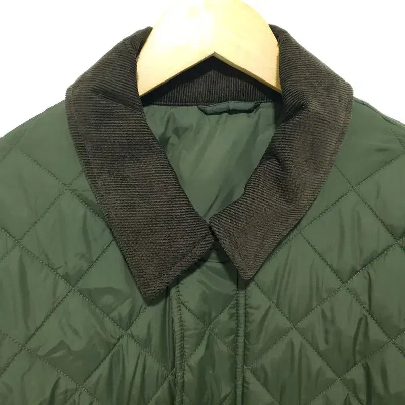 [BUNJANG] TOPTEN Corduroy Collar Quilting Jacket / 탑텐 코듀로이 카라 퀄팅 자켓 105_W0642