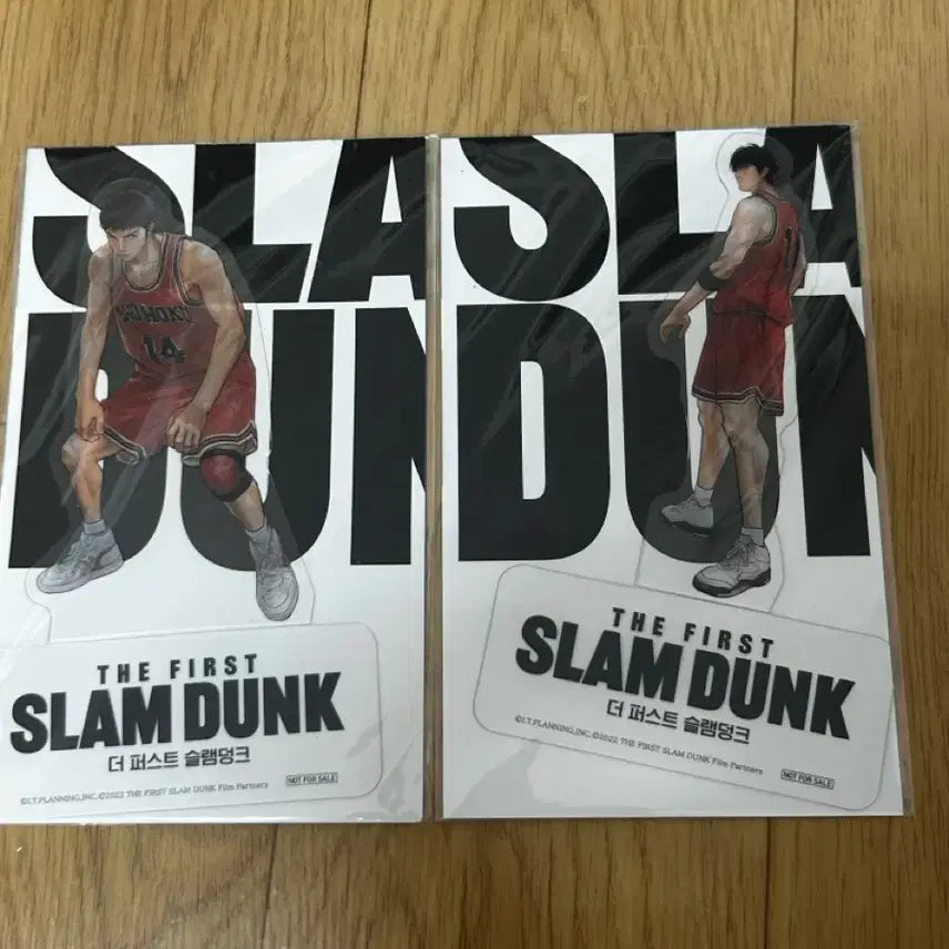 [BUNJANG] Slam Dunk - Seo Taewoong &amp; Jung Dae-man Special Edition PET Stand / 슬램덩크 서태웅 정대만 특전 pet스탠드