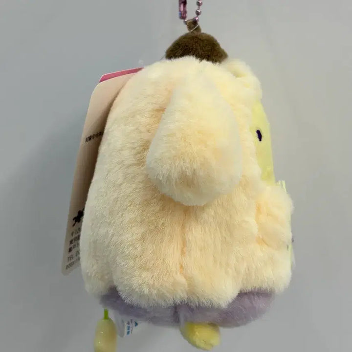 [BUNJANG] Pompompurin Stary Obake Glow-in-the-Dark Plush Keychain / 폼폼푸린 스타리 오바케 야광 인형 키링