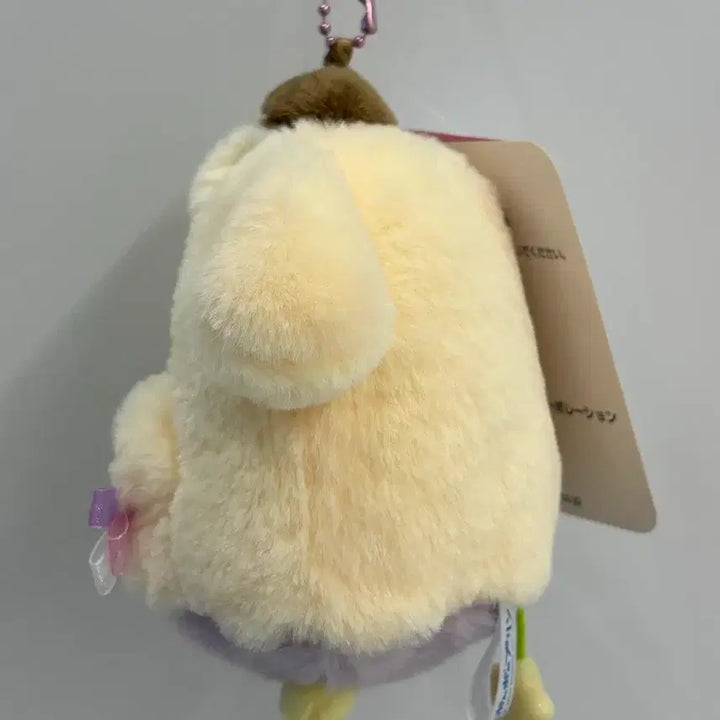 [BUNJANG] Pompompurin Stary Obake Glow-in-the-Dark Plush Keychain / 폼폼푸린 스타리 오바케 야광 인형 키링