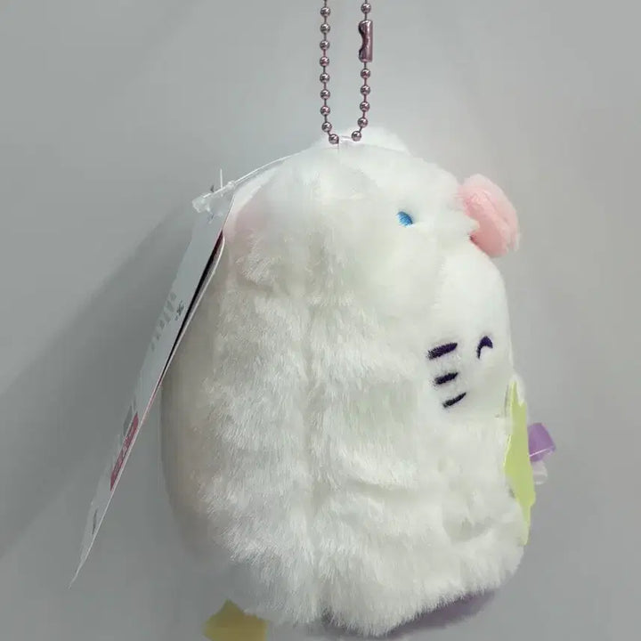 [BUNJANG] Hello Kitty Starry Obake Glow-in-the-Dark Plush Keychain / 키티 스타리 오바케 야광 인형 키링