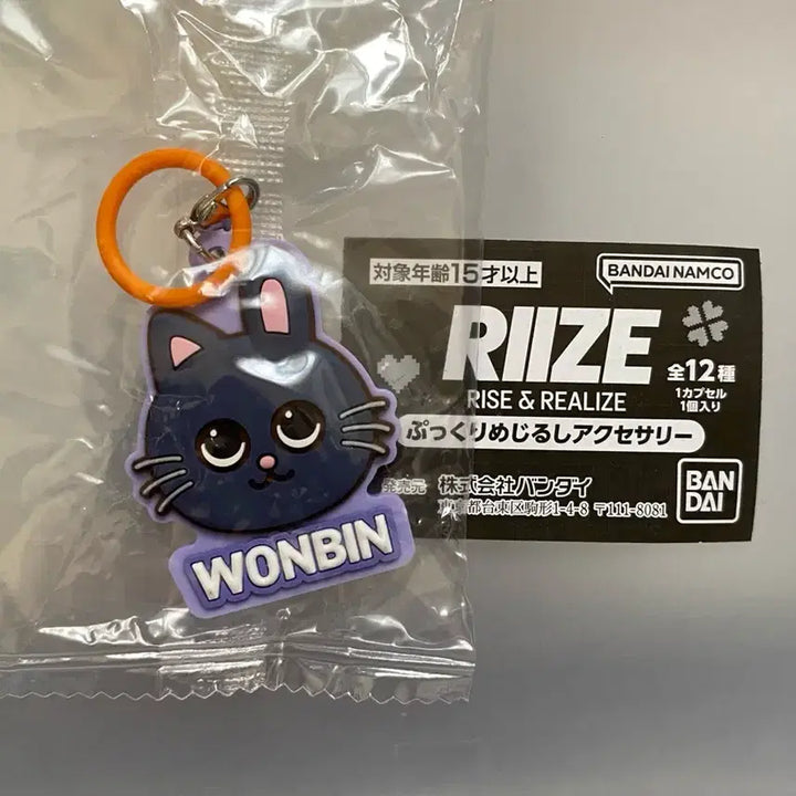 [BUNJANG] RIIZE Mejirushi Gacha Wonbin Tonnyangdeok Bandai / 라이즈 메지루시 가챠 원빈 토냥덕 반다이