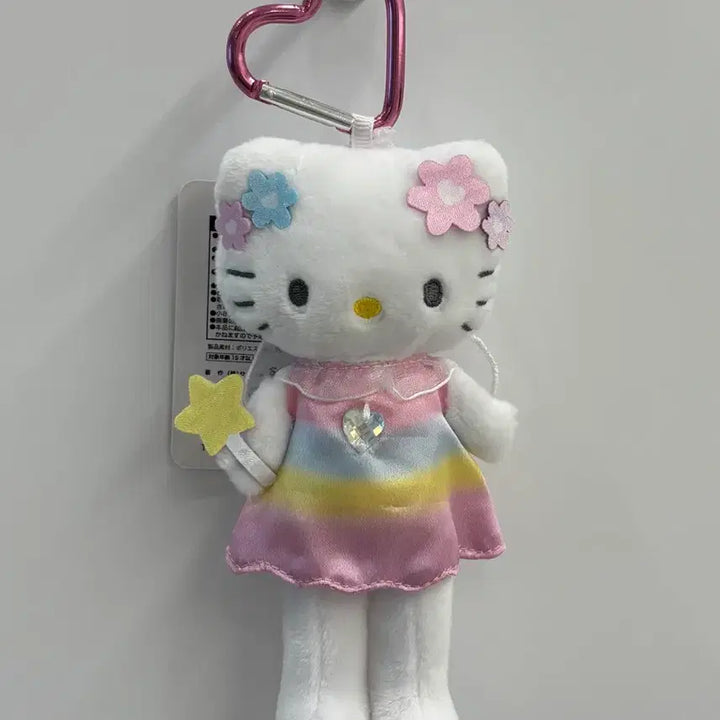[BUNJANG] Kitty Fantasy Long-Legs Doll Carabiner Keychain / 키티 판타지 롱다리 인형 카라비너 키링